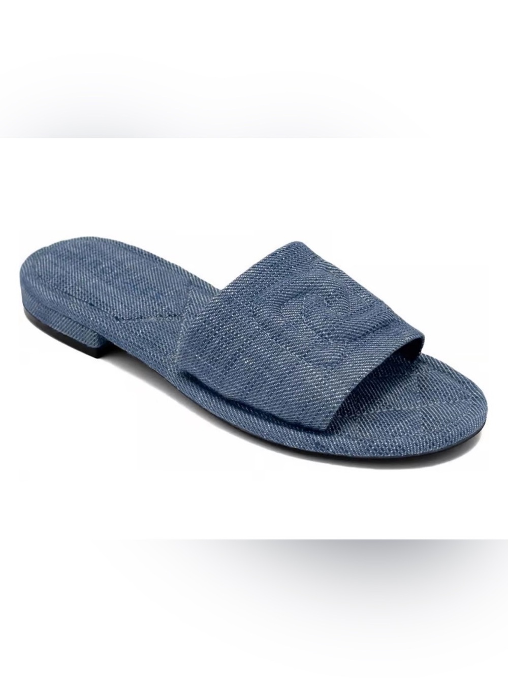 Aerosoles Women's Denim Jilda Slide 9.5